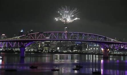 بالصور والفيديو... أوّل دولة في العالم استقبلت العام الجديد