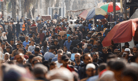 كم يبلغ عدد سكان غزة حاليّاً؟