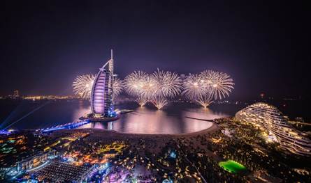 بعروض استثنائية.. هكذا استقبلت الإمارات عام 2026 (فيديو)