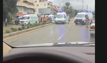 بالفيديو: حادث سير مروع على طريق المصيلح.. وإصابة 3 عسكريين