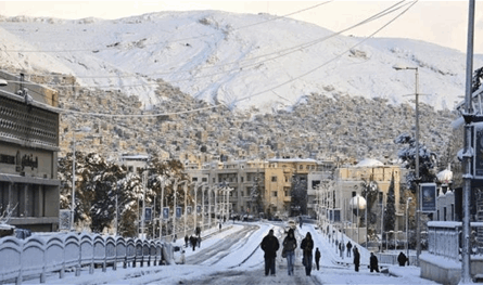 على مدى أسبوع كامل.. موجة صقيع تضرب سوريا  