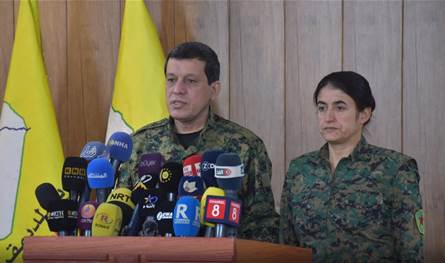 برئاسة مظلوم عبدي... وفد من "قسد" يبحث مع الحكومة السورية في عملية الاندماج العسكريّ