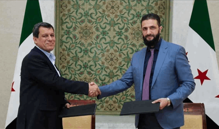 الإخبارية السورية: اجتماع ممثلي الحكومة مع وفد "قسد" لم يسفر عن نتائج