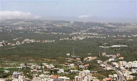 العثور على قذيفة في الكورة