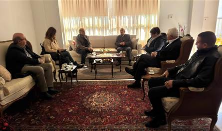 أسامة سعد يستقبل وفدًا من جمعية الصداقة السردينية–الفلسطينية