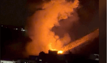 بعد الانذارات.. إسرائيل تستهدف منزلا في عين التينة والمنارة (صور)