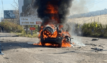 الصحة: جريح في الغارة على الغازية