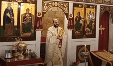 قداديس بعيد الظهور الإلهي في الكورة