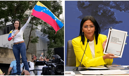 امرأتان تطمحان إلى شغل أعلى منصب في فنزويلا؟