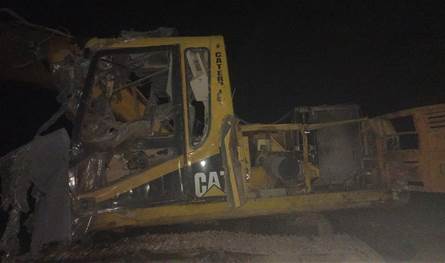 استهداف "حفارة" بمسيّرة إسرائيلية في ميس الجبل