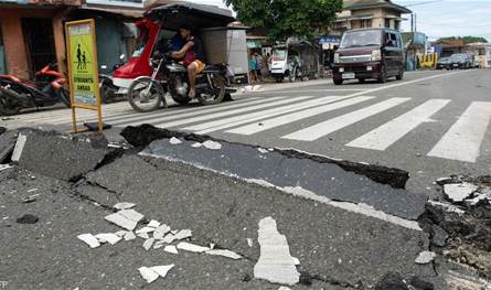 بقوة 6.4 درجات.. زلزال يضرب سواحل جنوب الفلبين