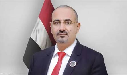 المجلس الانتقالي يوضح مصير الزبيدي: موجود في اليمن