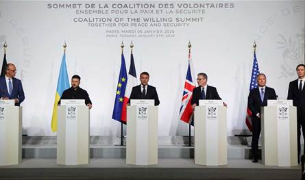 أوكرانيا تُثني على نتائج محادثات باريس للسلام