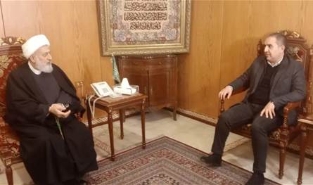 الخطيب يلتقي أمين سر التقدمي الاشتراكي