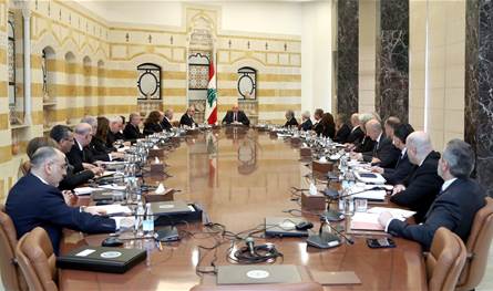 مجلس الوزراء اثنى على خطة الجيش.. وهذه ابرز المقررات