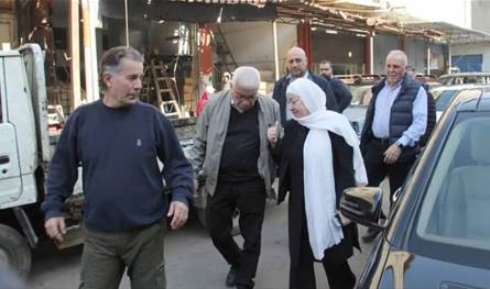 الحريري تتابع مسح الأضرار وتسريع الأعمال في المدينة الصناعية بسينيق