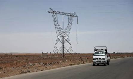 سوريا تبدأ استلام الغاز الطبيعي من الأردن لتعزيز إنتاج الكهرباء