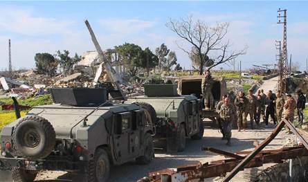 جنوب الليطاني تحت سيطرة الجيش ..هيكل يطلب تحرير الجيش من المهل الزمنية