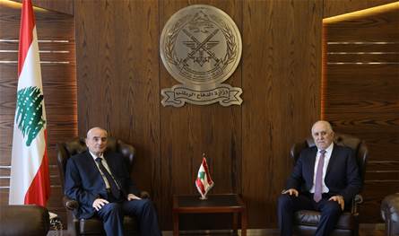 وزير الدفاع استقبل فهمي والقاضي رمضان