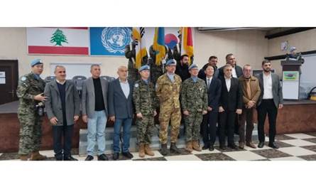 تسلّم وتسليم القيادة في الوحدة الكورية العاملة ضمن اليونيفيل