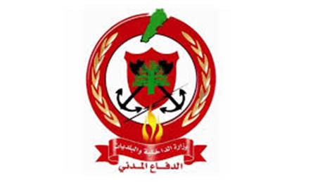 الدفاع المدني يخمد حريقاً  في البداوي