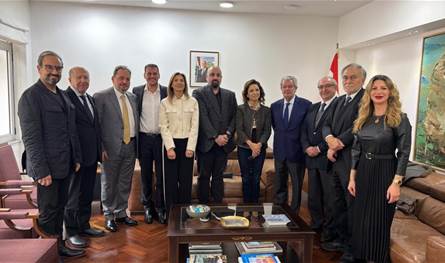 وزيرة السياحة التقت وفداً من المجلس الوطني للإنماء السياحي