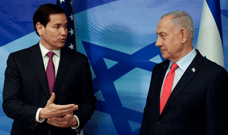 إيران وسوريا وغزة على طاولة نتنياهو وروبيو