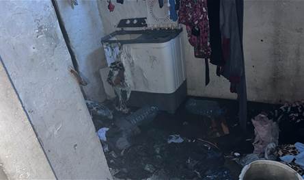 حريق داخل منزل في طرابلس