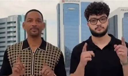 ويل سميث يرقص على أغنية أحمد سعد.. ويتصدر الترند