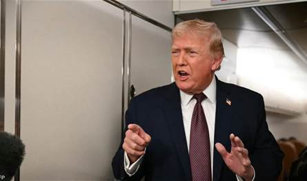 ترامب: طهران طلبت التفاوض مع واشنطن