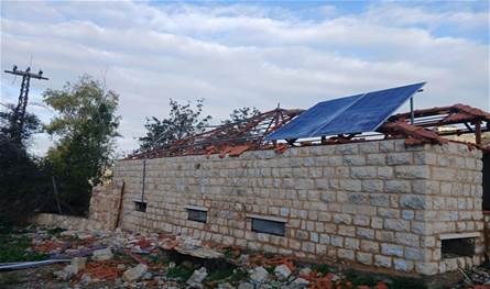 في العديسة.. القاء قنبلة على مبنى 