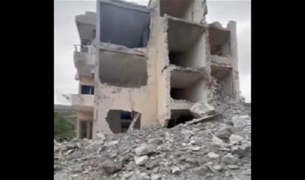 بالفيديو... دمار كبير في كفرحتى بعد القصف الإسرائيليّ