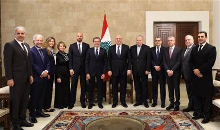 الرئيس عون: القطاع الخاص اسهم بشكل فاعل في النمو الاقتصادي الذي سجله لبنان في الـ2025