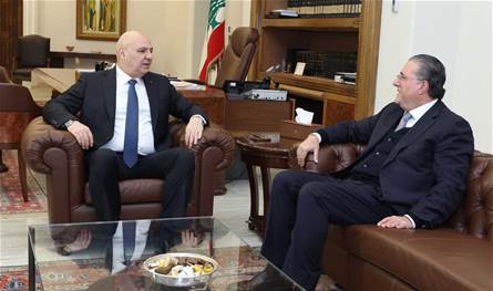 شقير من بعبدا: متفائلون بالمستقبل