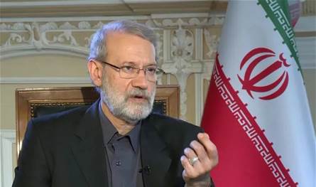 في منشور.. هكذا رد لاريجاني على تصريحات ترامب