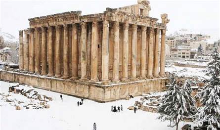 انحسار الثلوج في بعلبك.. المدارس مغلقة والكهرباء تعود بالتناوب