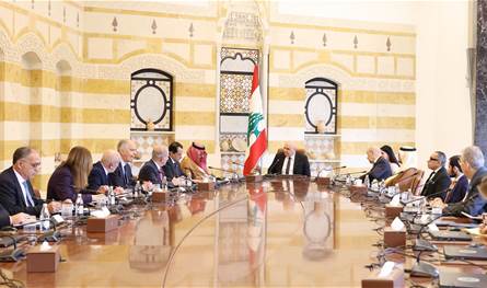 إحياء "اللجنة الخماسية" بالاعلان عن مؤتمر دعم الجيش والعبرة في تنفيذ الالتزامات والتعهدات