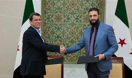 الشرع: الموقف العسكري ليس في صالح قسد