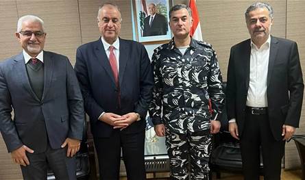 نواب "الاعتدال الوطني" يزورون مدير عام قوى الأمن الداخلي