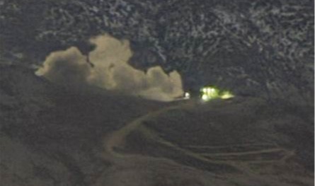 بالفيديو.. لحظة استهداف المبنيين المهددين في مشغرة 