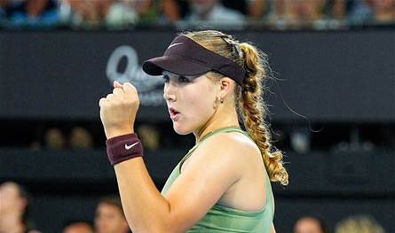 أندرييفا إلى المربع الذهبي لبطولة أديلايد