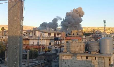 العدو الاسرائيلي يسابق الجيش بقصف مواقع مستهدفة بالإنذارات قبل تفتيشها