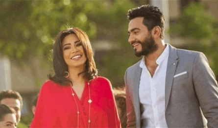 تامر حسني يوجّه رسالة لشيرين أمام 20 ألف متفرّج