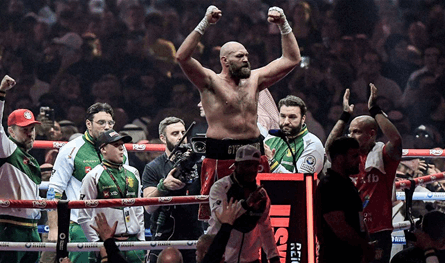 "حلبة بلا حواجز".. حدث تاريخي مع أضخم حضور جماهيري و تايسون فيوري إلى الواجهة