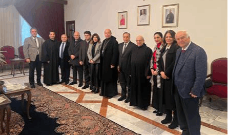 وفد من الرابطة المارونية هنّأ الرهبانية بعيد مار أنطونيوس