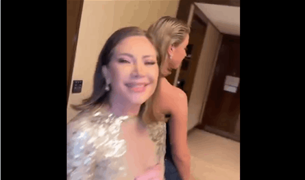 قبل "Joy Awards".. رقصة لسلافة معمار ونور علي (فيديو)