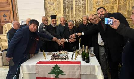 قداس في صوفر لمناسبة مرور سنة على تولي عون سدة الرئاسة