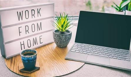 العودة إلى العمل من المنزل بسبب انتشار الفيروسات