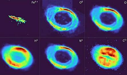 اكتشاف “شريط حديدي” ضخم داخل سديم حلقي معروف يثير دهشة علماء الفلك