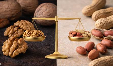 أيهما يتفوّق في حماية القلب الجوز او الفول السوداني؟